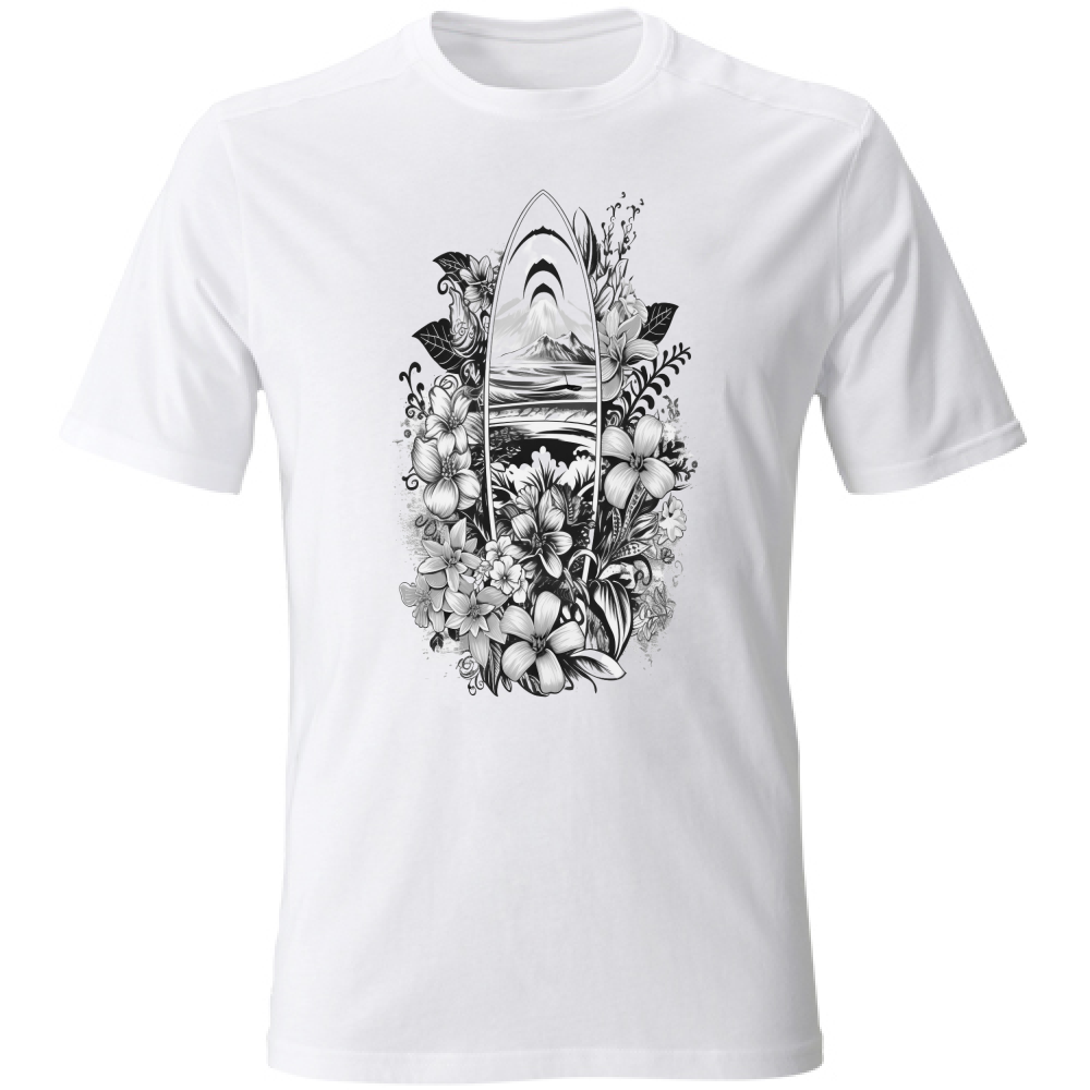 T-Shirt Unisex Surf and Palms Board 55