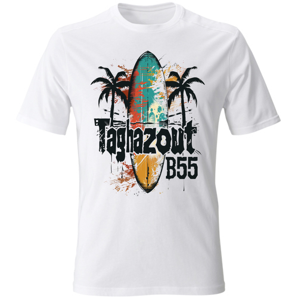 T-Shirt Unisex Teghazout Board 55