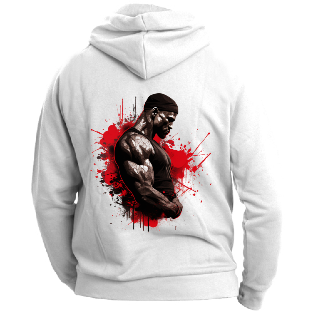 Felpa Unisex con Cappuccio Make You Stronger Banksy Style Board 55