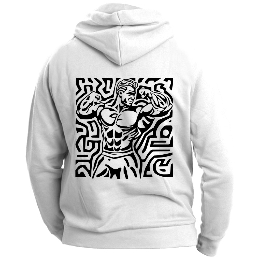 Felpa Unisex con Cappuccio Push Beyond Limits Haring Style Board 55