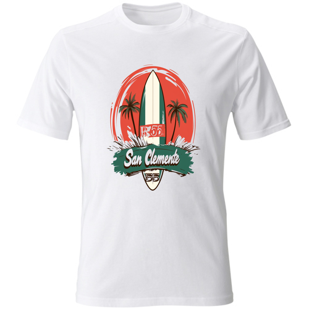 T-Shirt Unisex San Clemente Board 55
