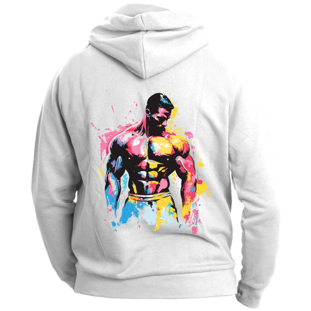 Felpa Unisex con Cappuccio No Excuse Just Results Kandinsky Style