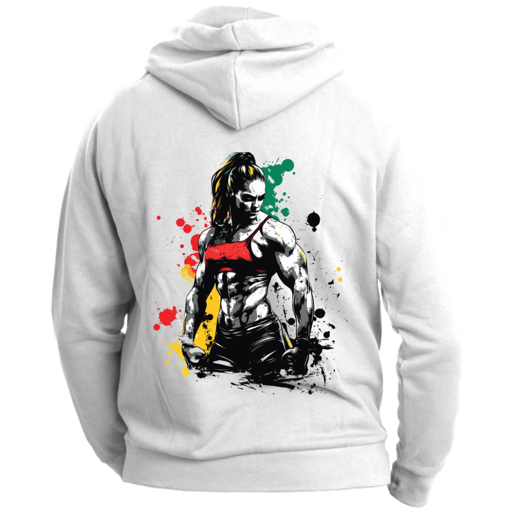 Felpa Unisex con Cappuccio Pain Is Progress Banksy Style Board 55