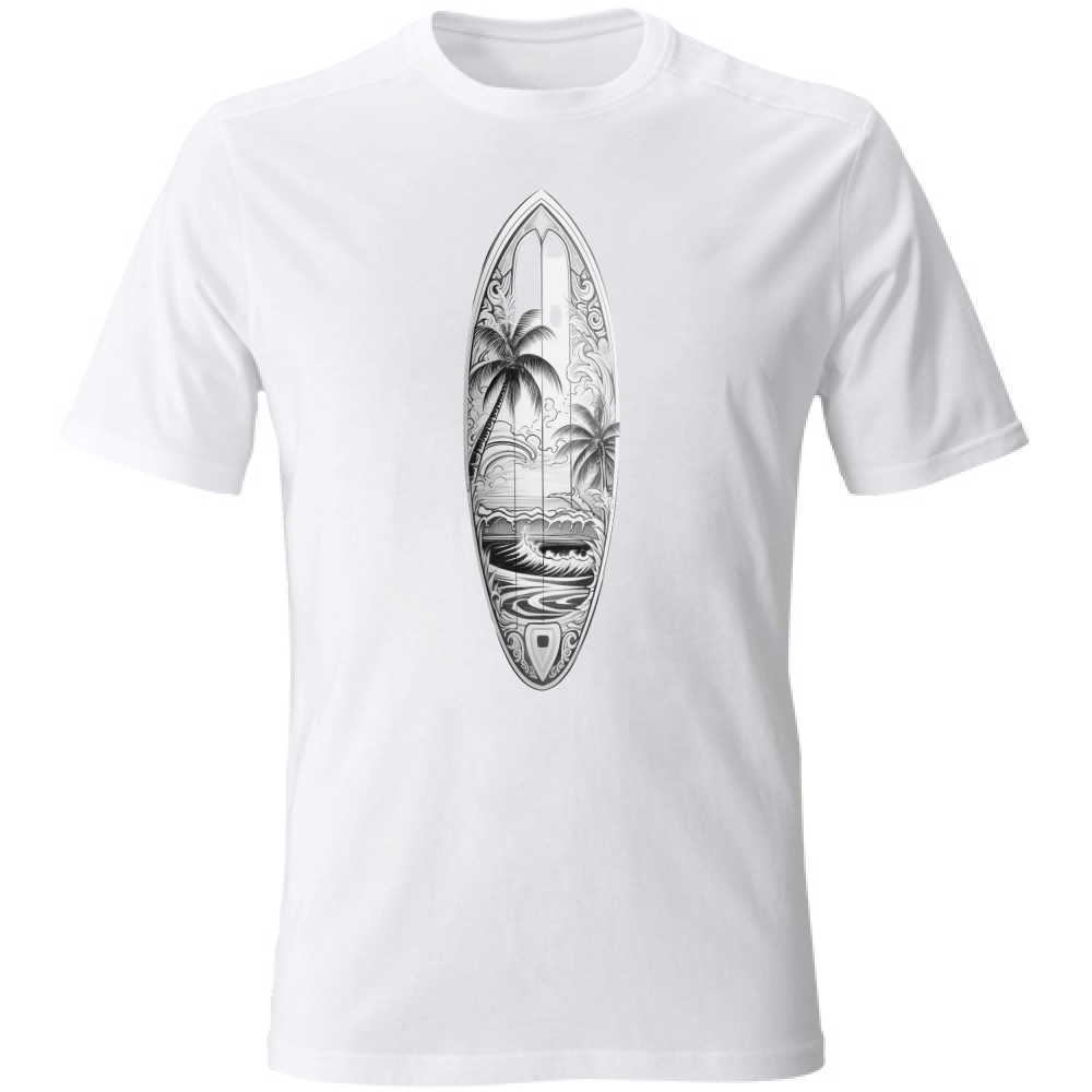 T-Shirt Unisex Palm and Surf Board 55