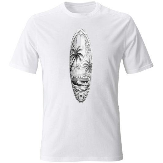 T-Shirt Unisex Palm and Surf Board 55